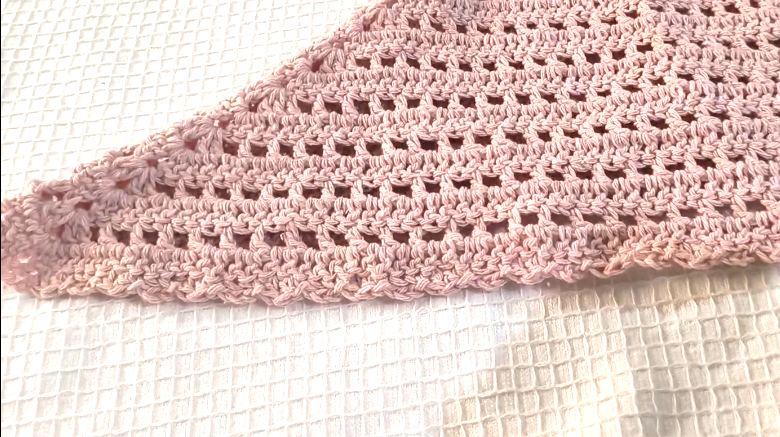 crochet bandana edges